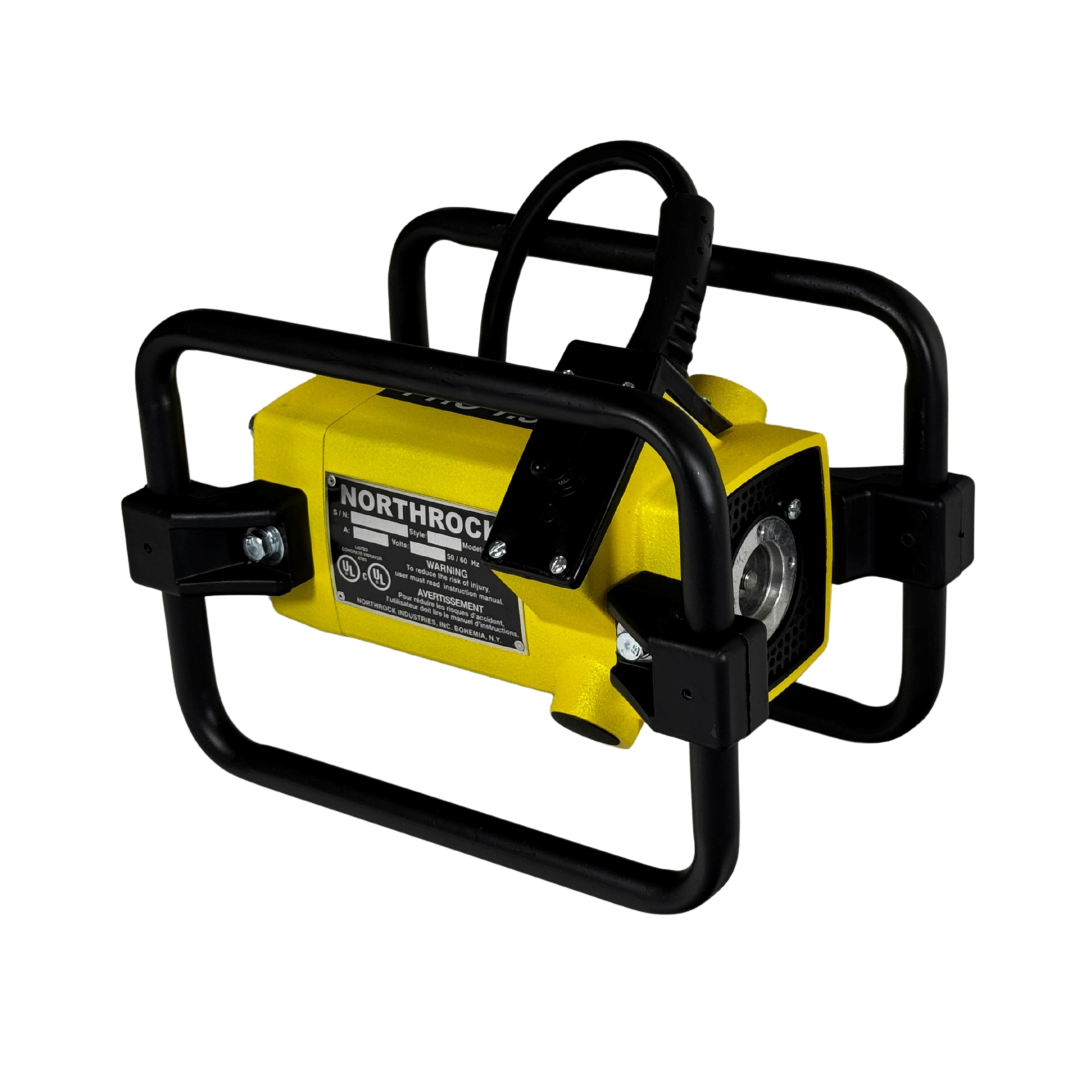 Northrock PRO 1.5+ Electric Concrete Vibrator Power Unit, 1.5 HP, 120V, 13 Amp, Cast Aluminum Housing, Master Style, UL Listed, Model 20K1